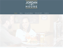 Tablet Screenshot of jordanhouse.ca